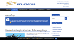Desktop Screenshot of lack-tec.com